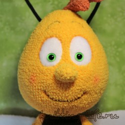 Вязаная игрушка (амигуруми) пчелка Вилли