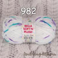 Пряжа Rozetti Bella Soft`n Plush цвет номер 982