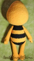 Готовое вязаное тело пчелки Вилли