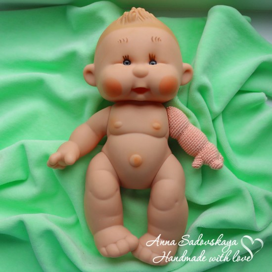 Начало процесса. Вяжем ручку