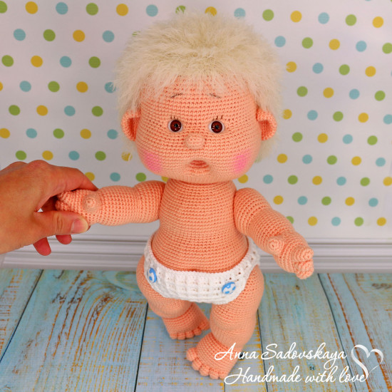 Вязаный Вовочка