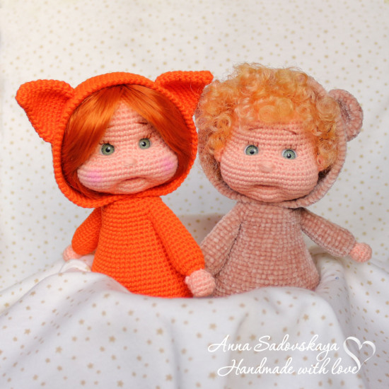Вязаные пупсики